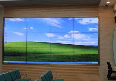 富顺液晶拼接屏的另类用法。